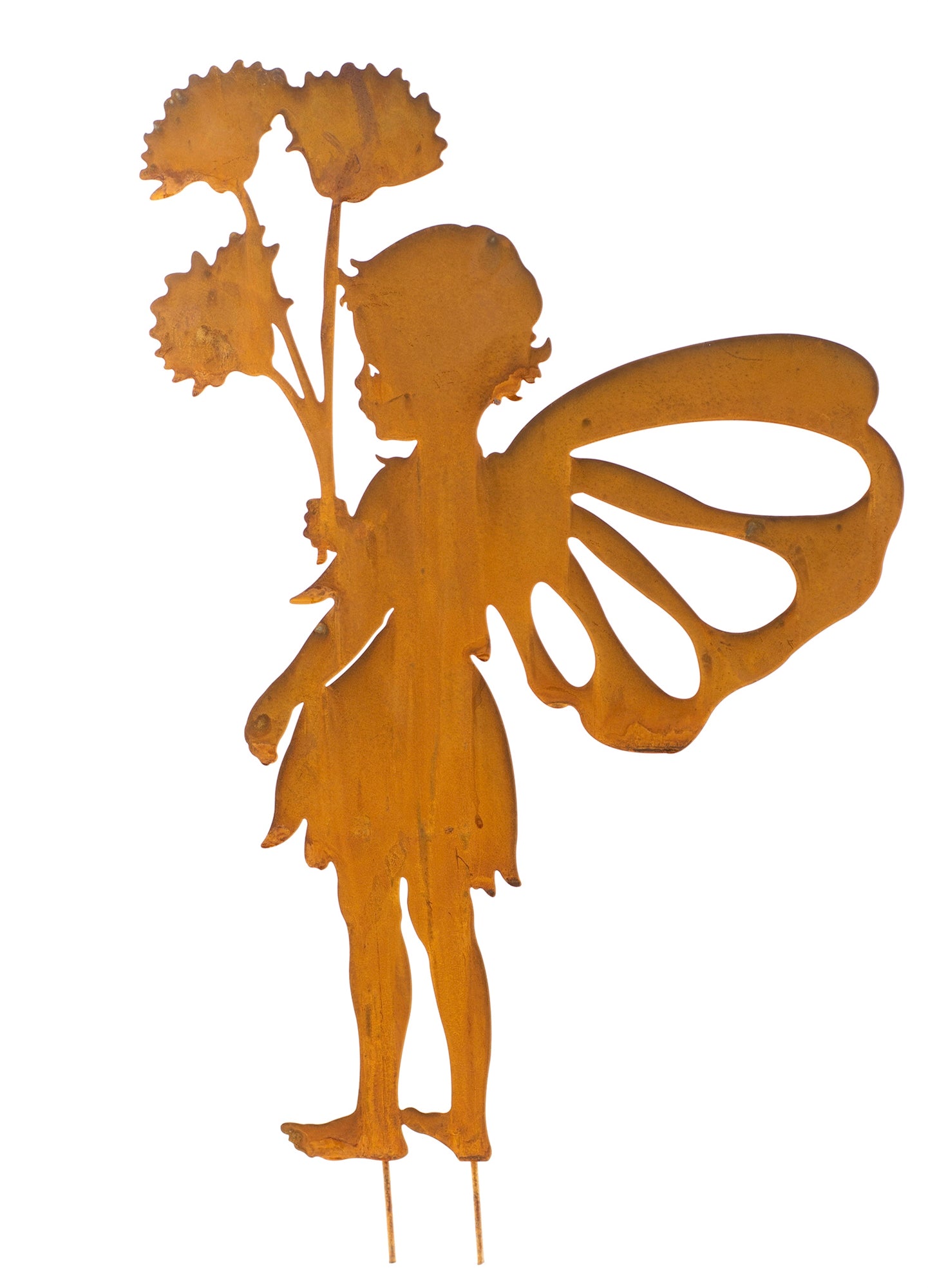 Whimsical Fairy Yard Art | Metal