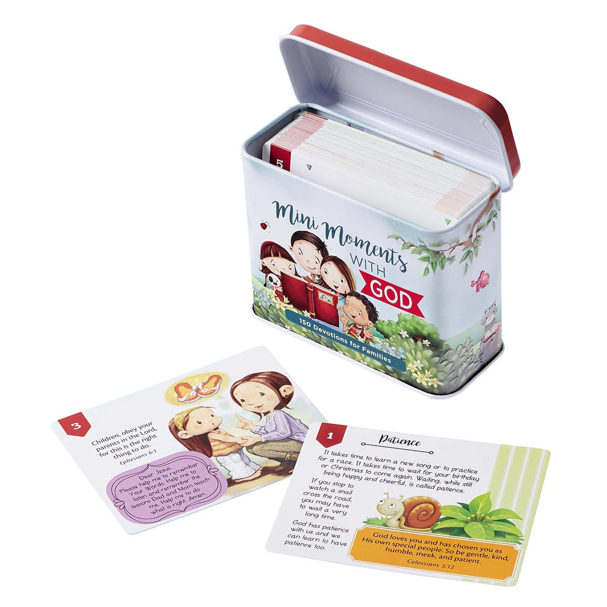 Mini Moments with God | Devotional Cards for Kids