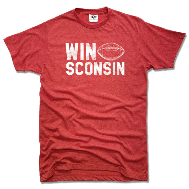Wisconsin Football Tee | Crew Neck