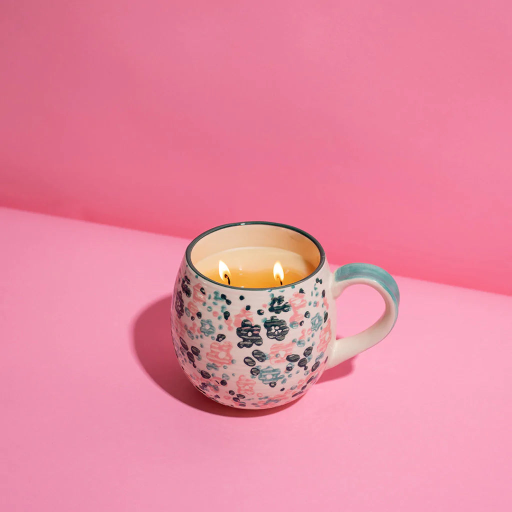 Sweet Grace | Floral Mug Candle