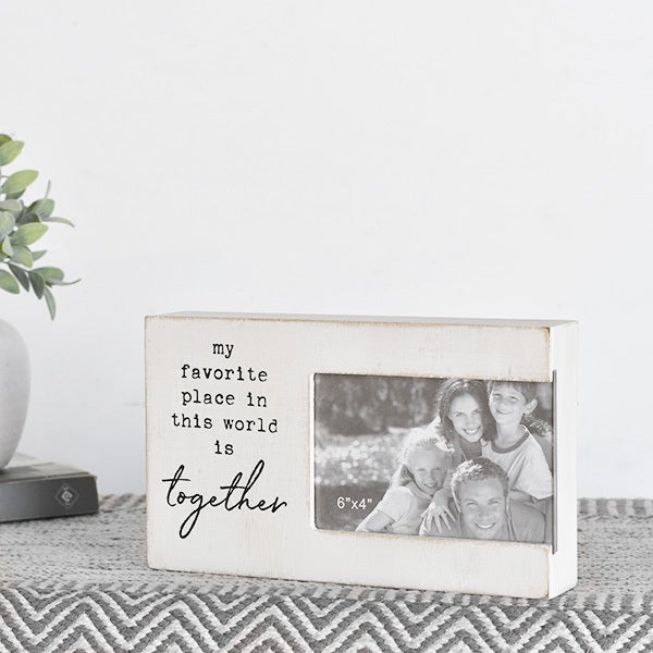 My Favorite Place In the World is Together | Photo Frame
