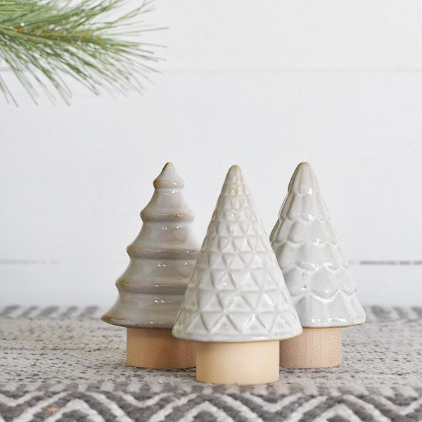 Mini Boho Winter Tree | Ceramic & Wood