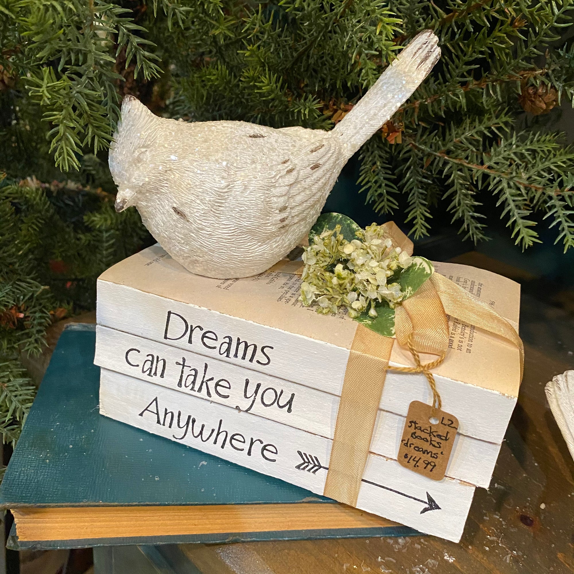 Dreams | Handmade Book Stack