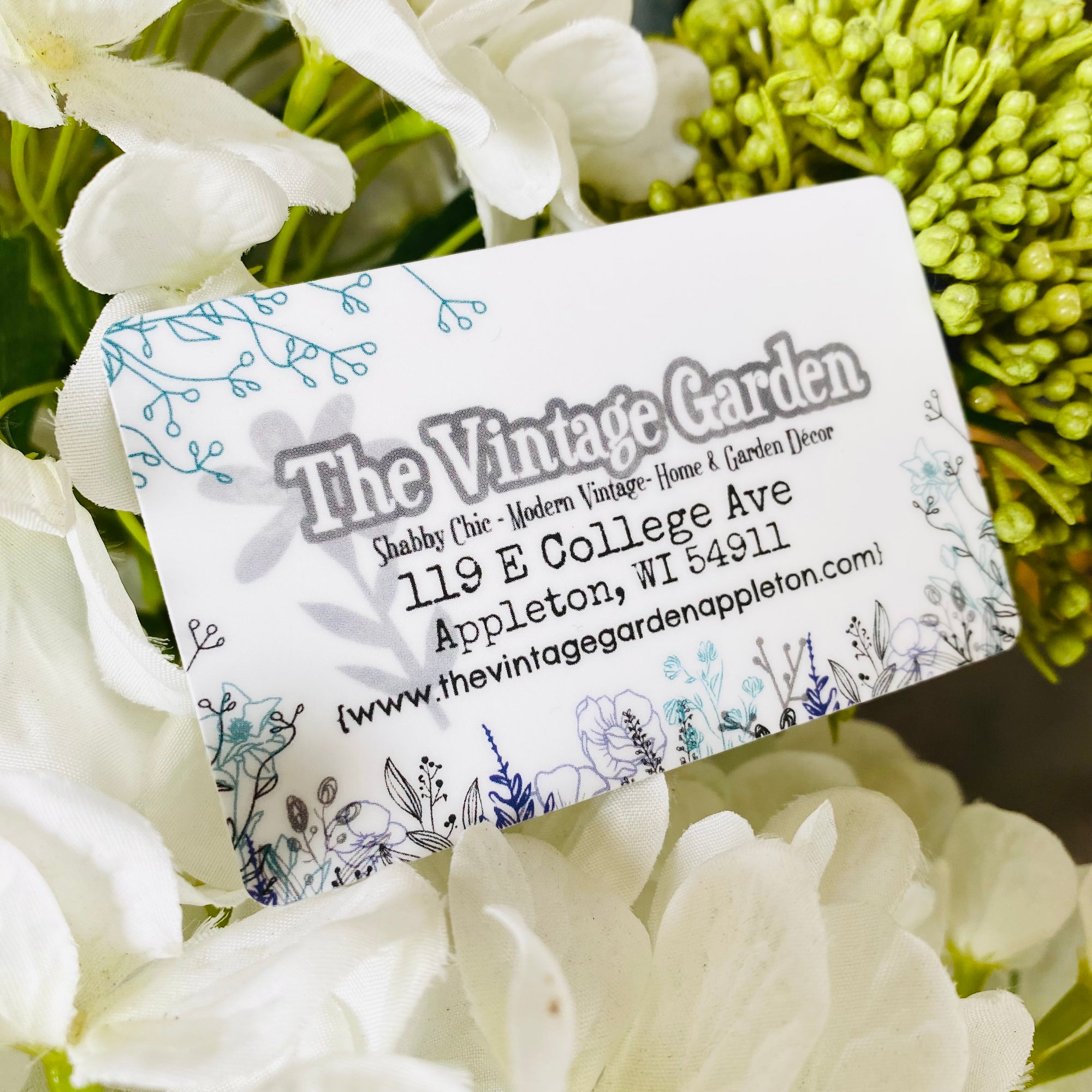 The Vintage Garden {Virtual Gift Card}