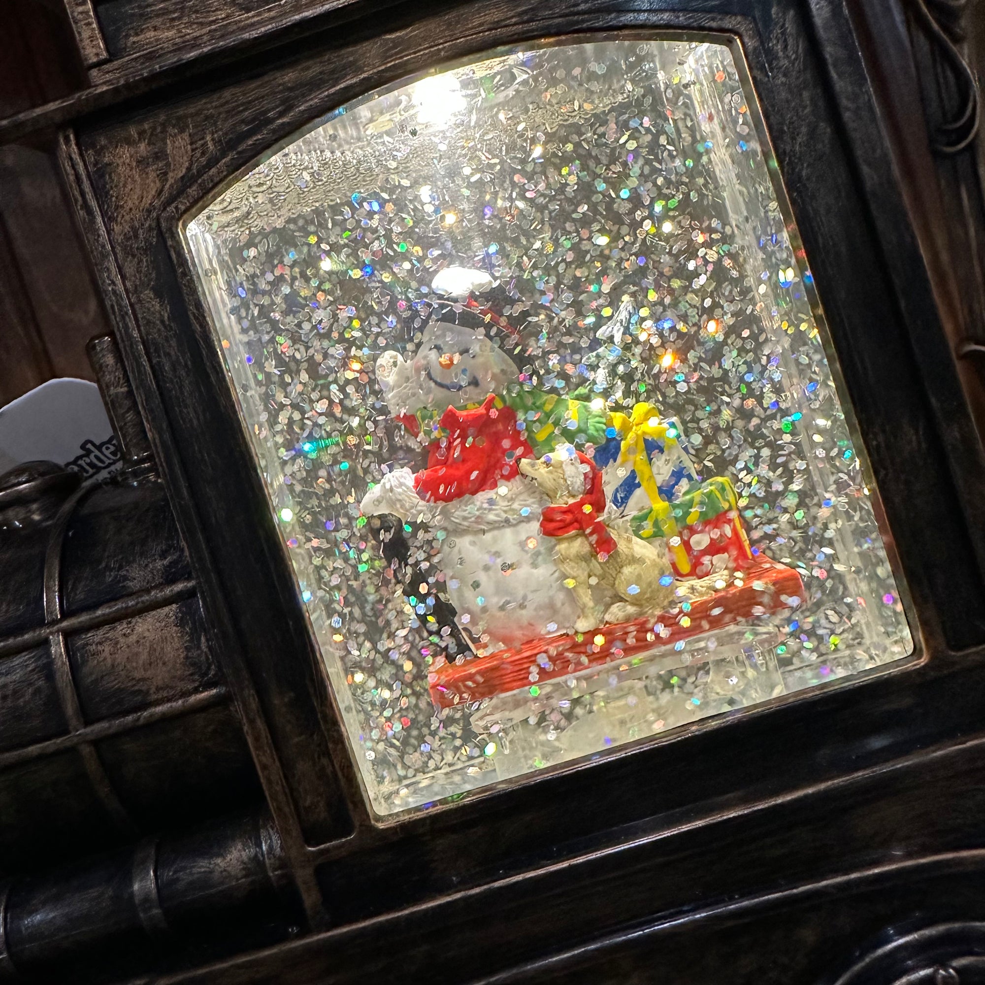 Train Spinning Water Globe | Battery Operated