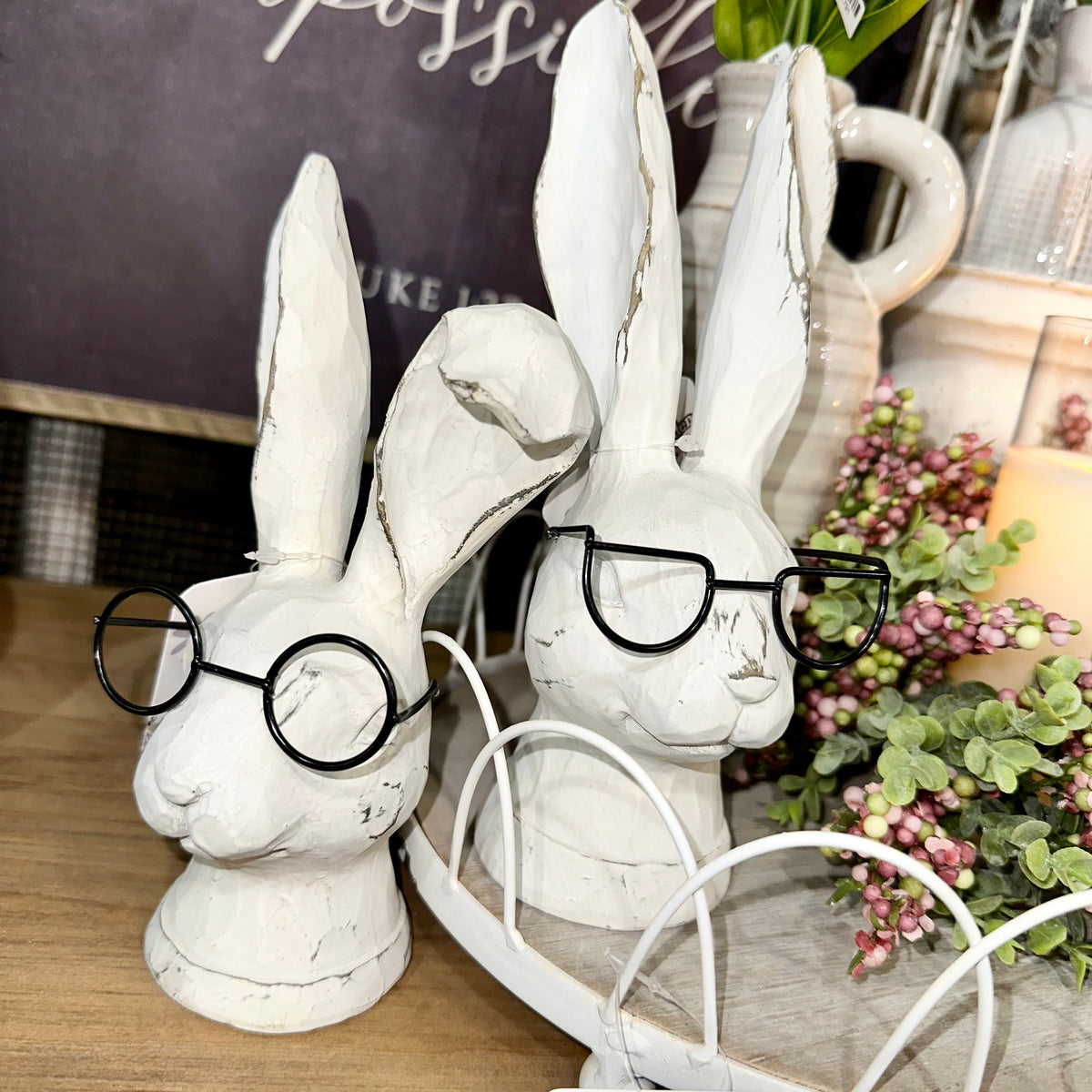 Rabbit with Glasses | 8&quot;