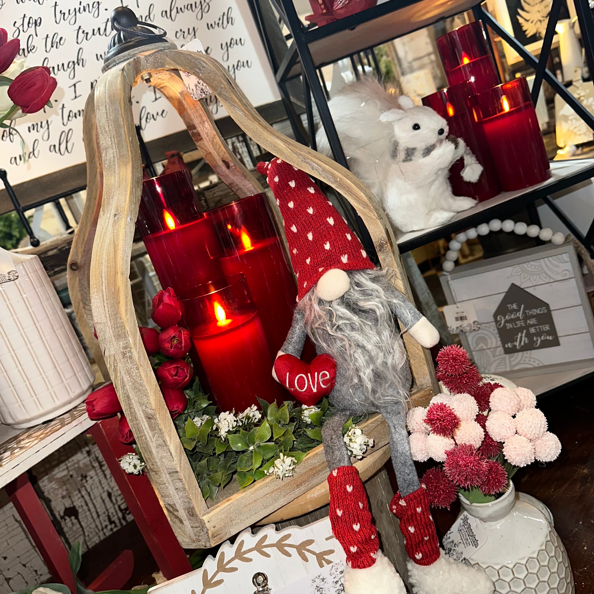 Love Gnome with Dangle Legs