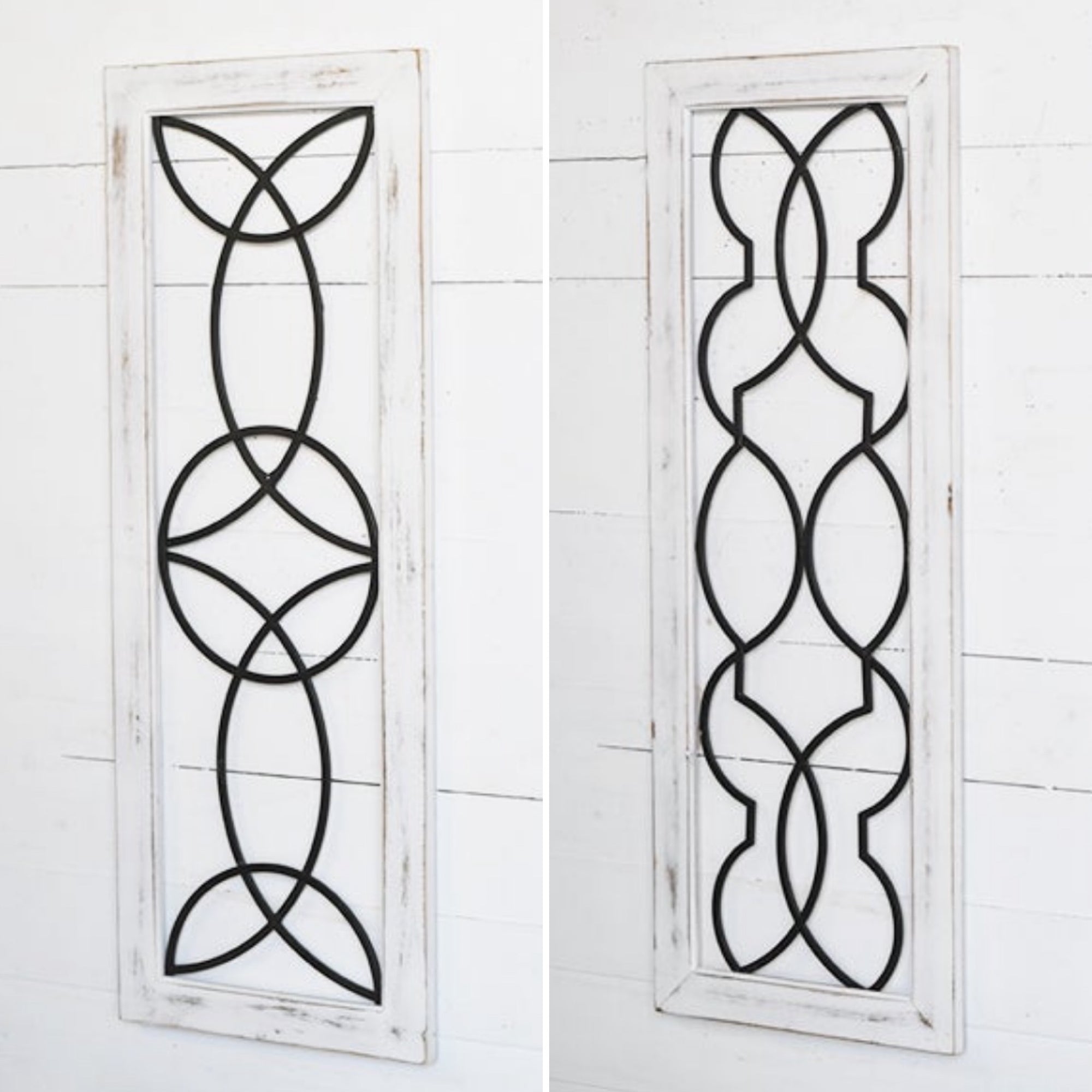 Geometric Wood & Metal | Wall Art
