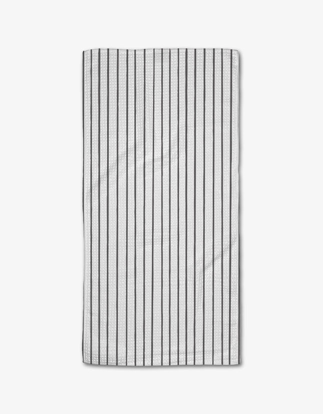 Geometry Kitchen Bar Towel | Linen Striped