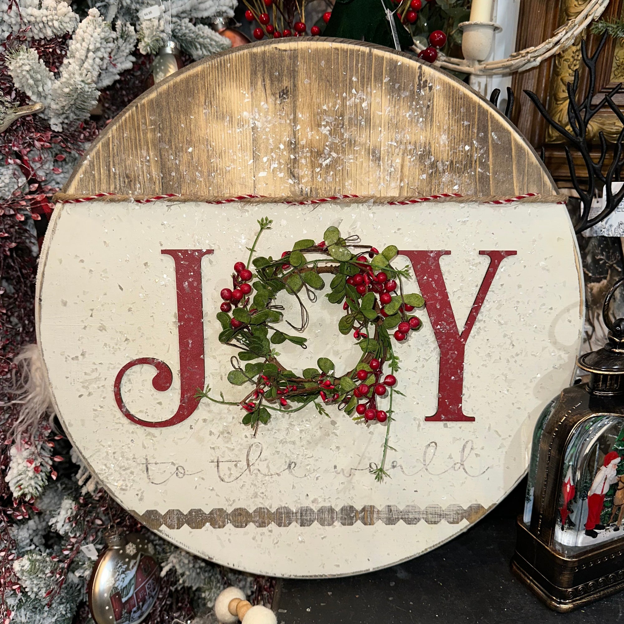 Joy to the World | 18" Handmade Sign