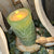 Candle Fountain | Green Leaves