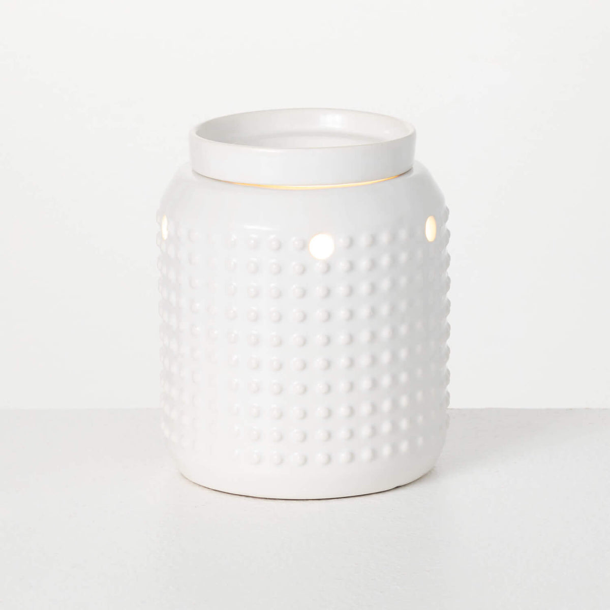 Ceramic Embossed Dots | Wax Warmer