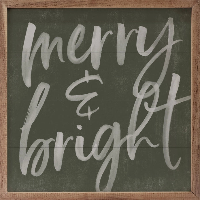 Merry &amp; Bright | Wall Art