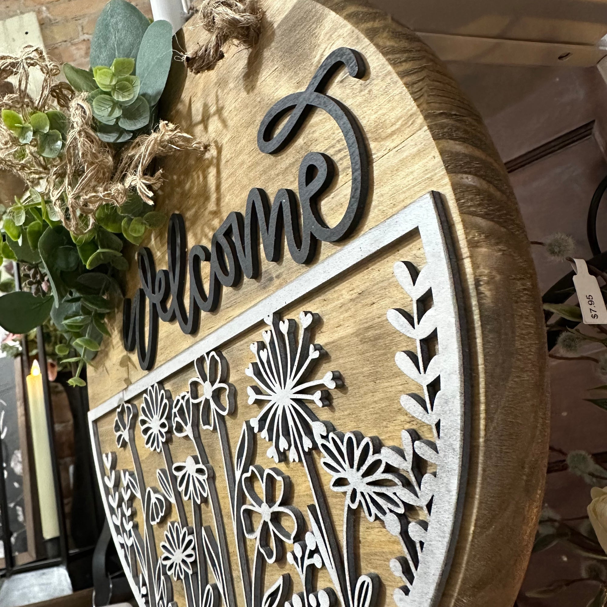 Welcome | 12" Handmade Sign