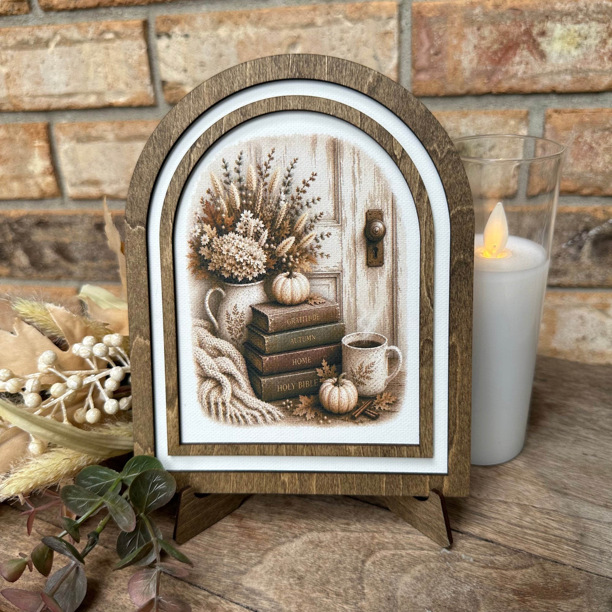 Cozy Autumn Home | Canvas Artwork