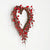 Twigs & Berries Heart Wreath | Red Berries & Hearts