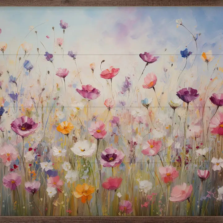 Whimsical Wildflowers | Wall Art