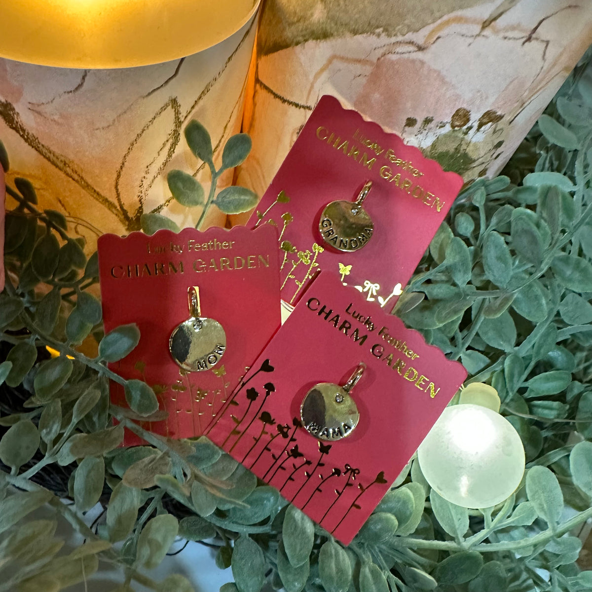 Charm | Mama, Mom, Grandma | Gold