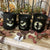 Lighted Metal Lantern with Candle