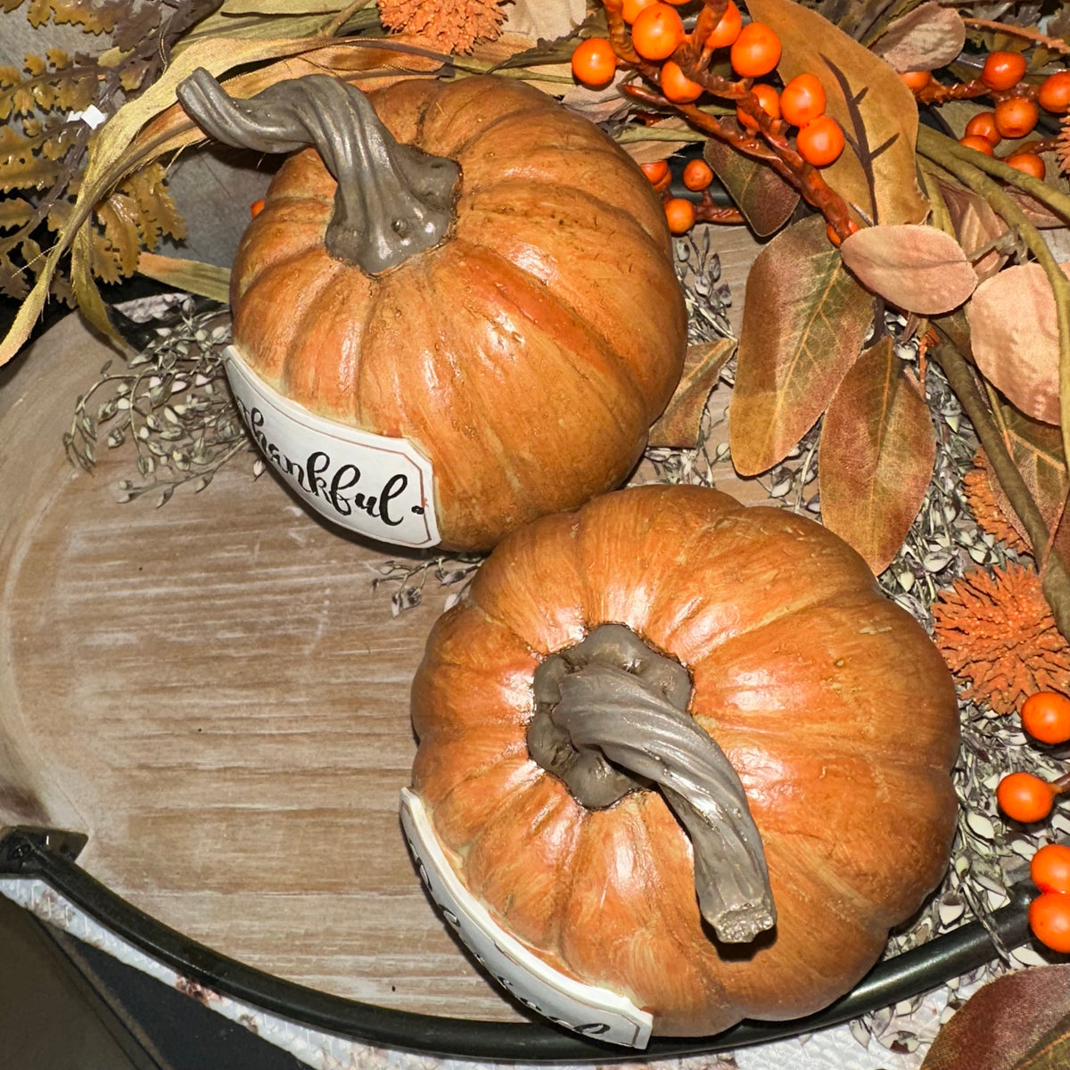 Harvest Sentiment Pumpkin | 5.5&quot;
