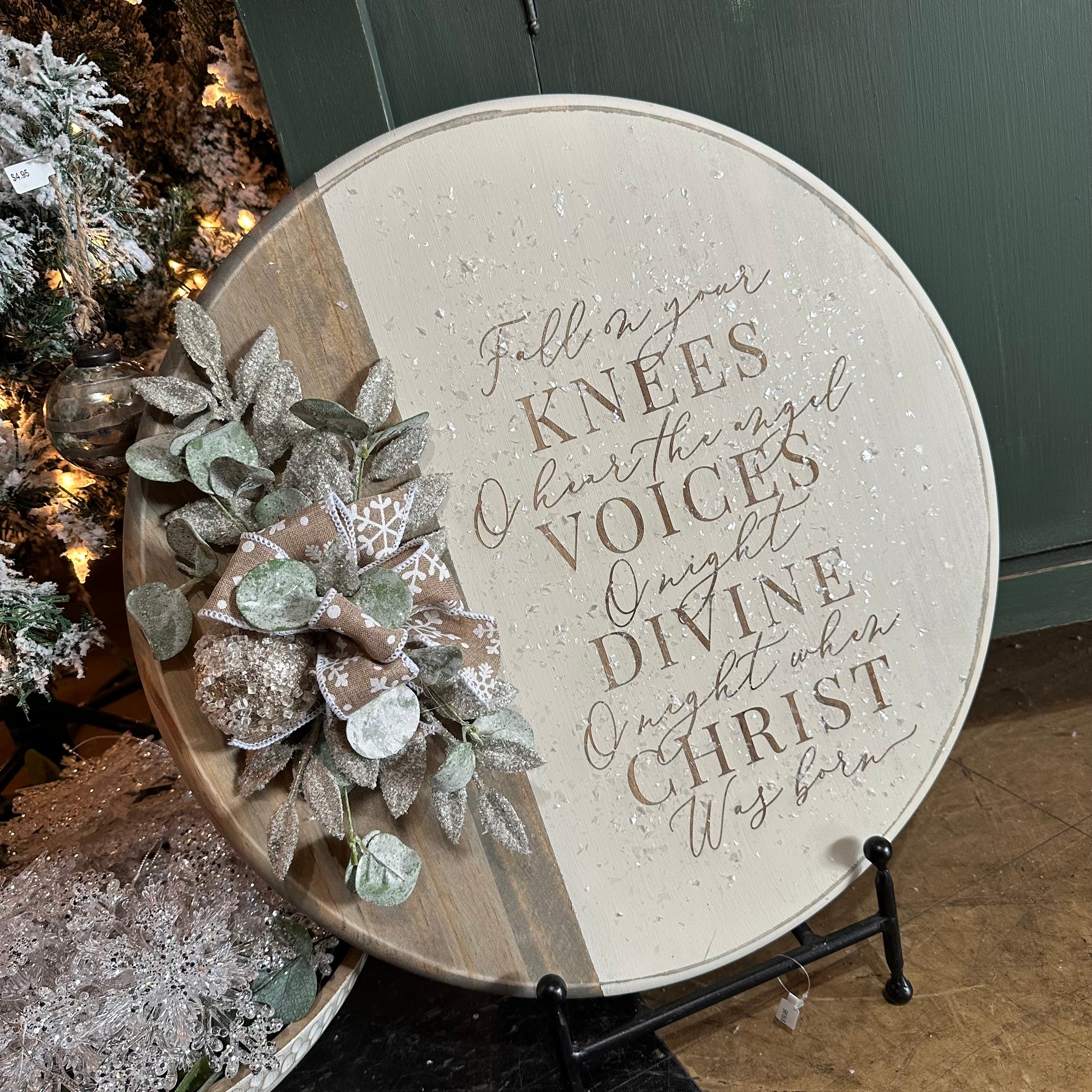O Holy Night | 18" Handmade Sign