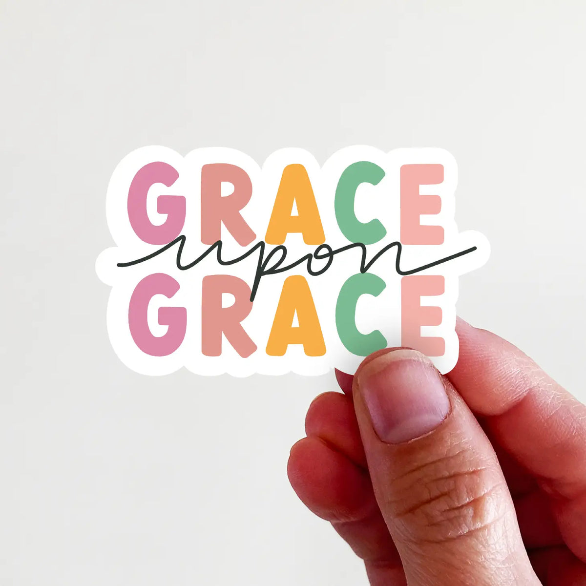 Grace Upon Grace | Vinyl Sticker