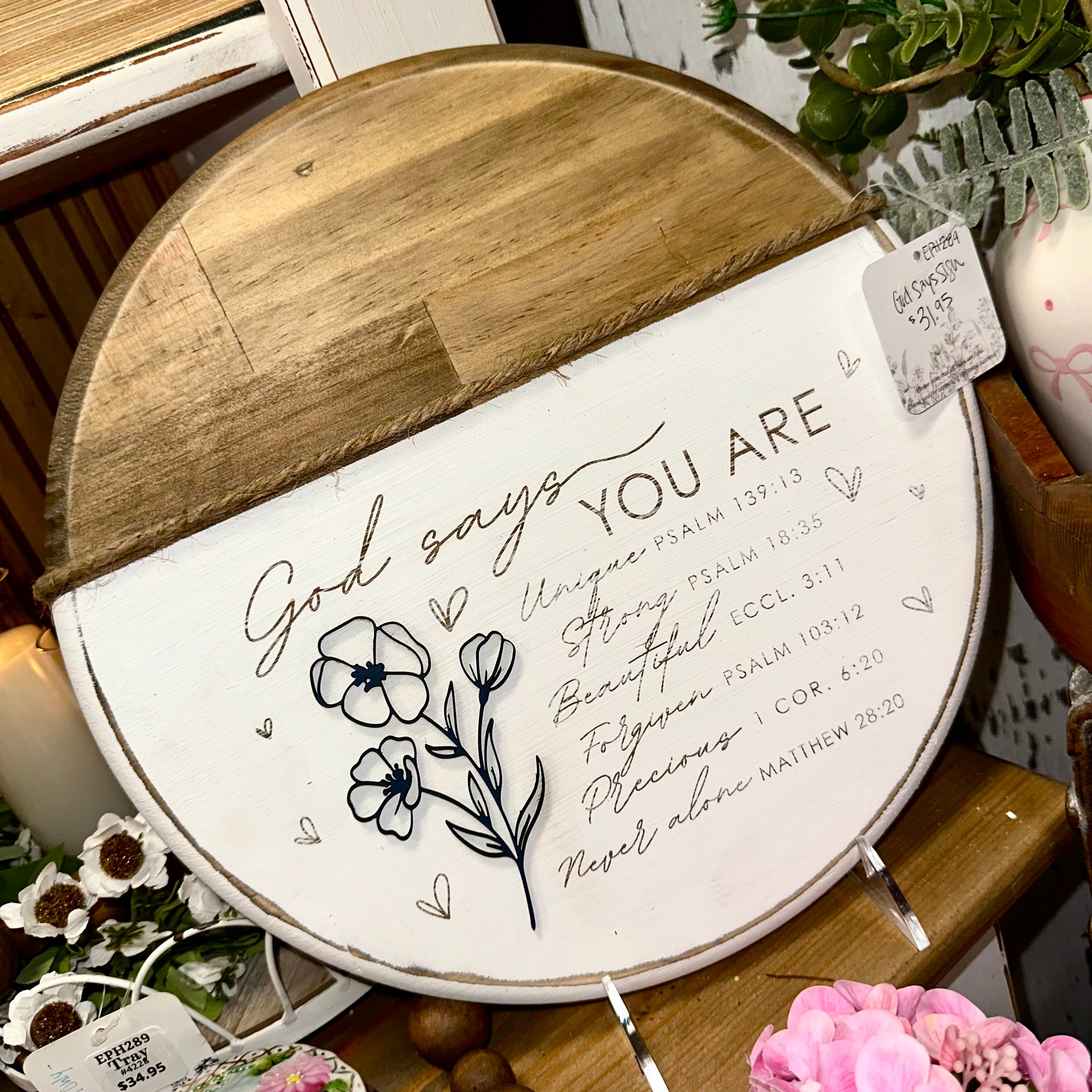 God Says You Are | Handmade Wood Sign