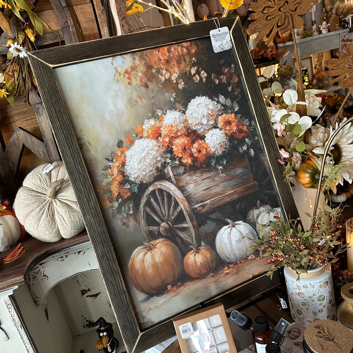 Bountiful Harvest Wagon | Wall Art