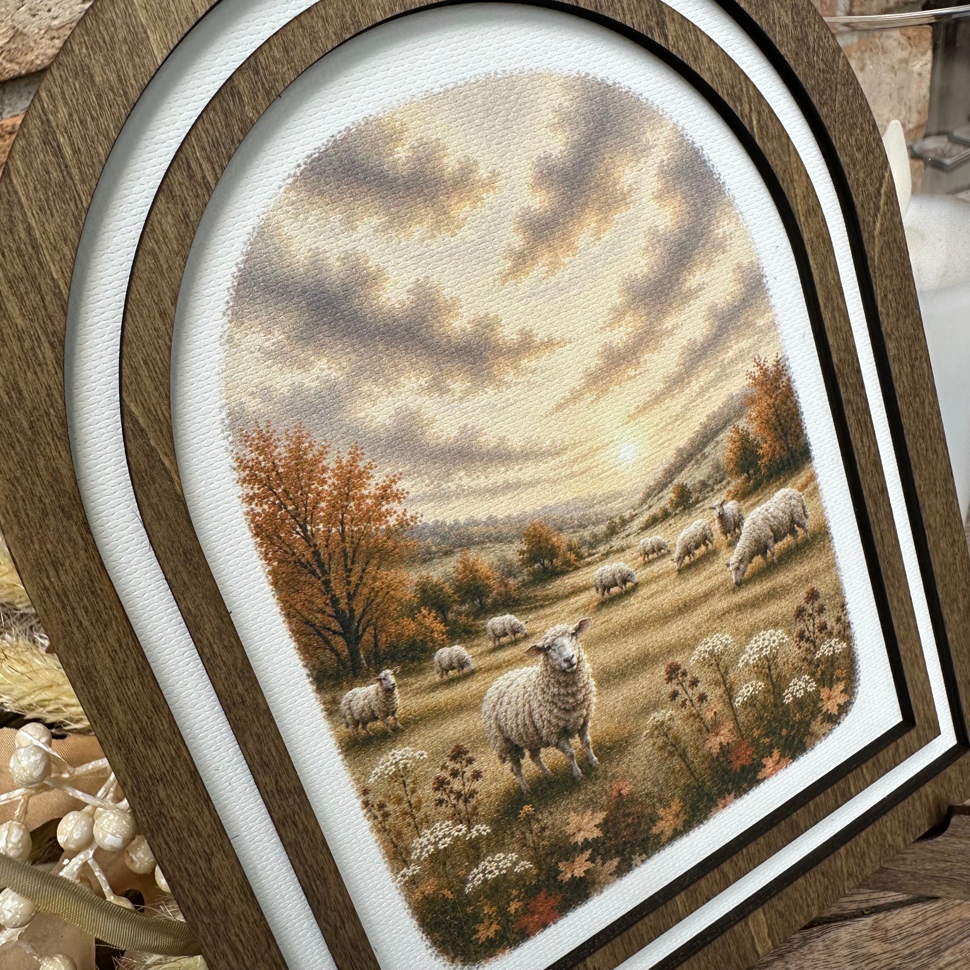 Autumn Shepherd's Meadow | Canvas Artwork