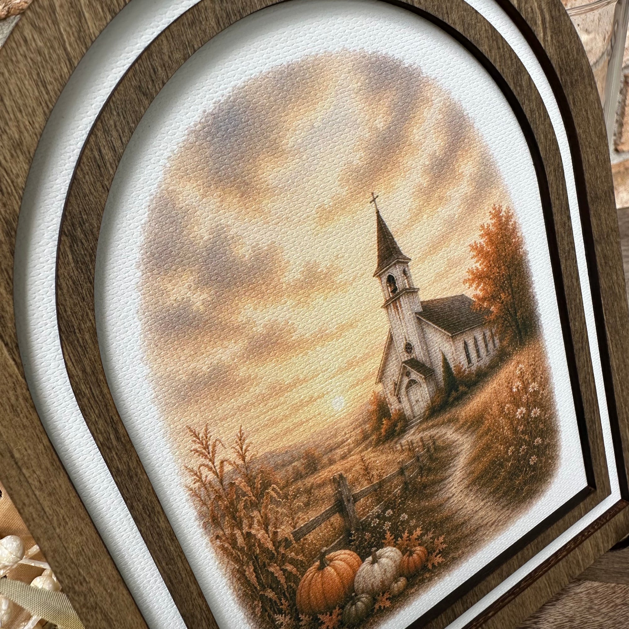Country Church | Canvas Artwork