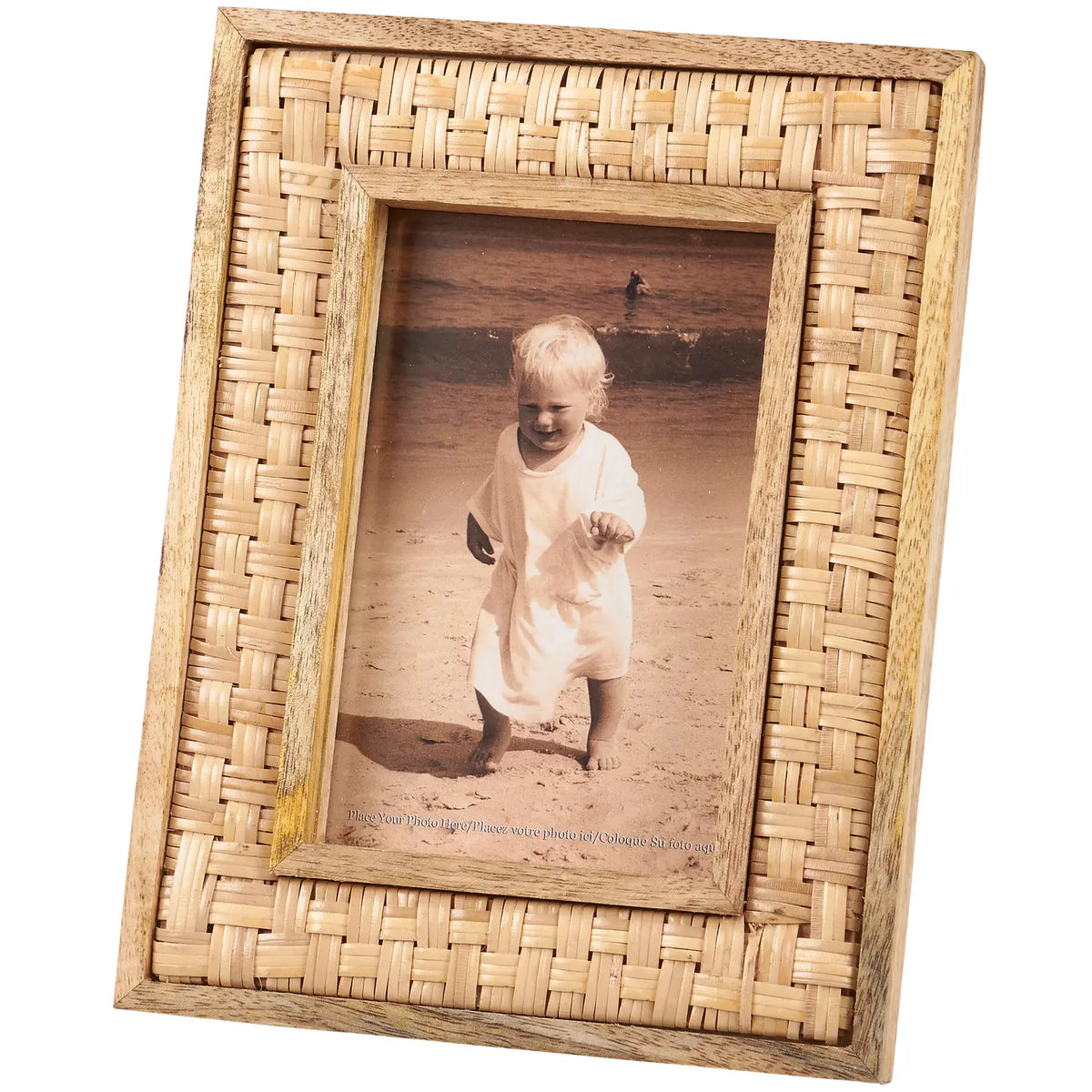 Basket Weave Photo Frame | 4x6&quot;