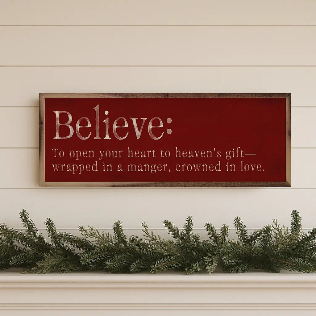 Believe | Wall Art