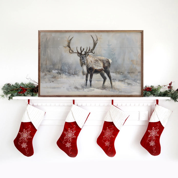 Wild Reindeer | Wall Art