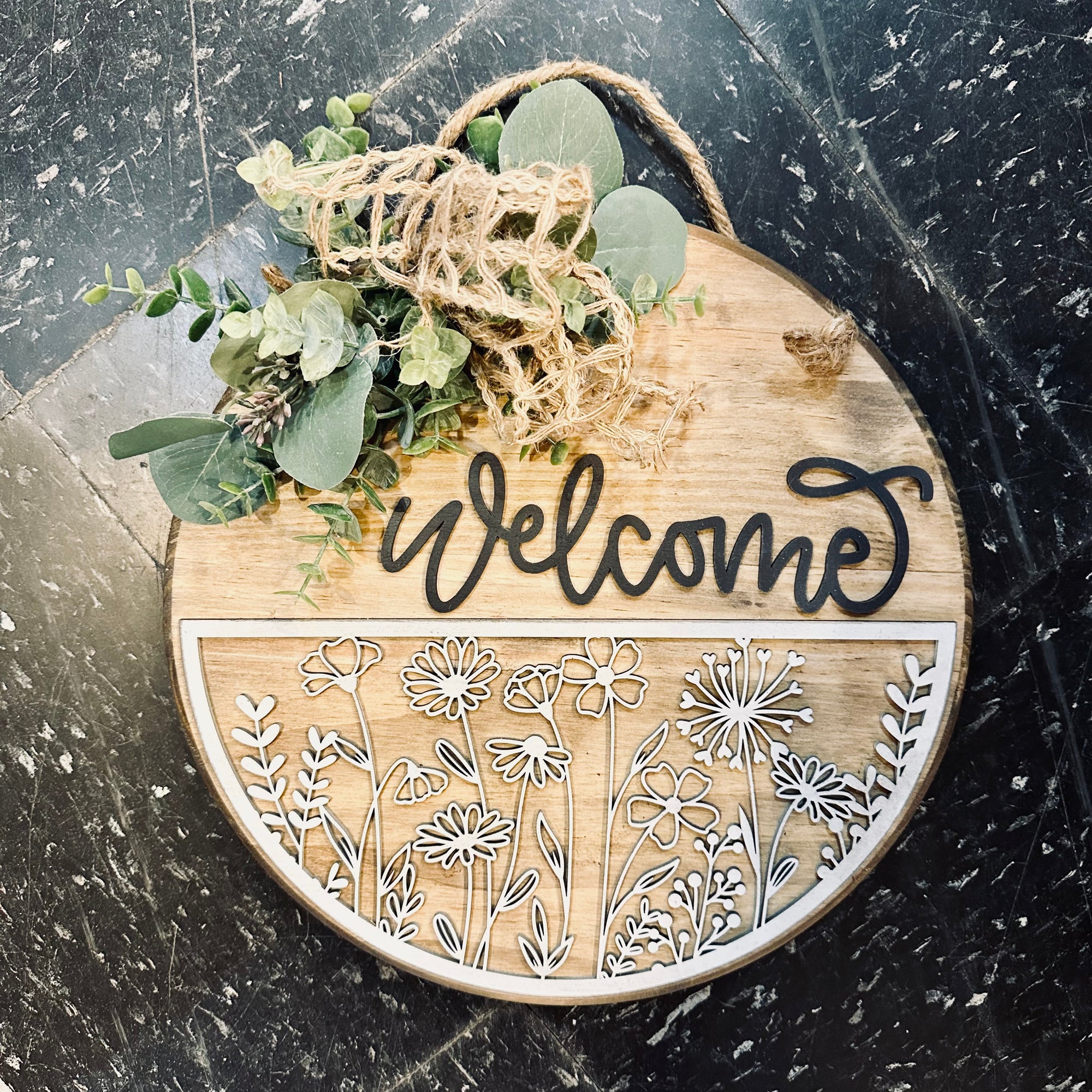 Welcome | 12" Handmade Sign
