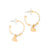 Loved Heart Charm Earrings | Giving Collection