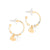 Loved Cross & Heart Charm Earrings | Giving Collection