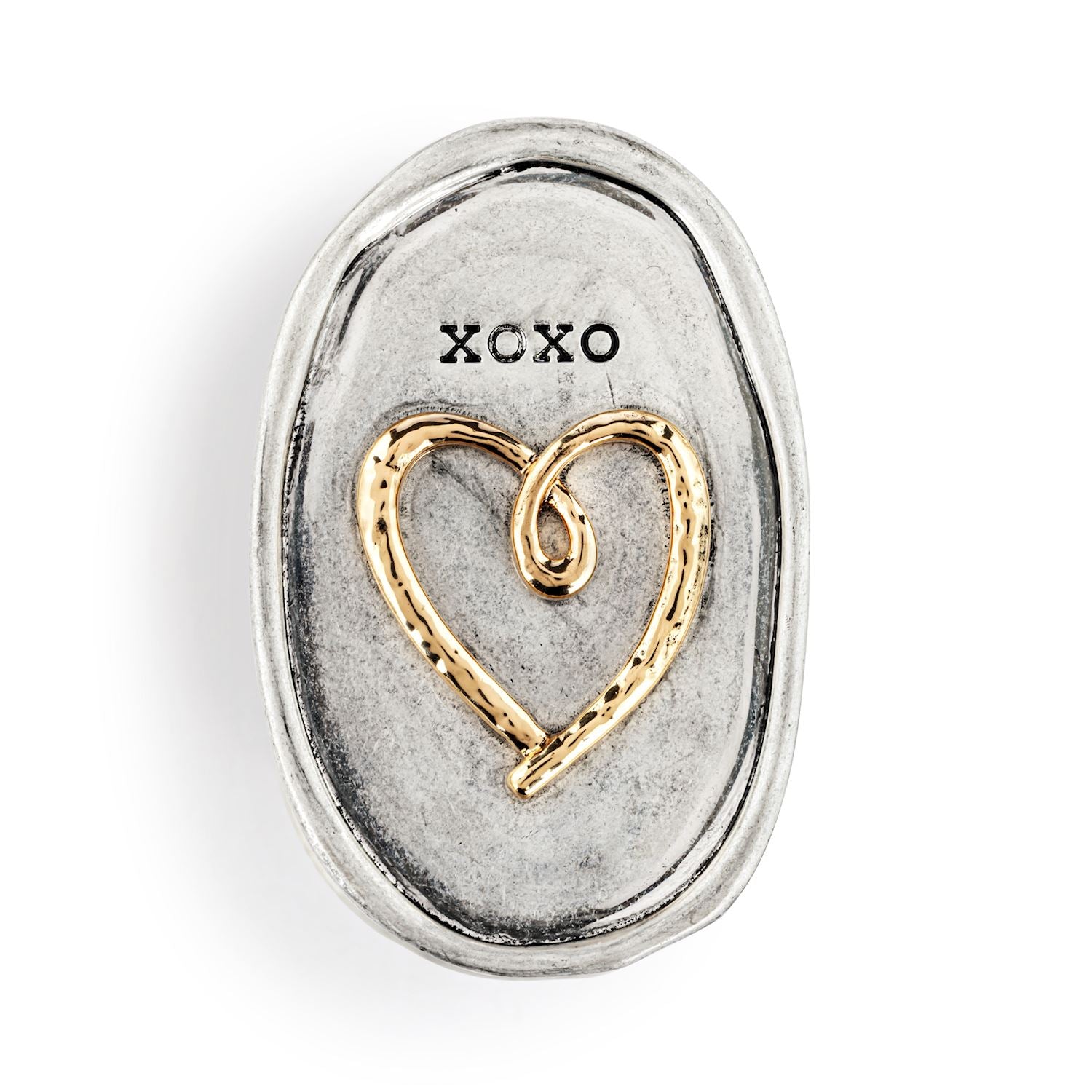 XOXO Heart Visor Clip