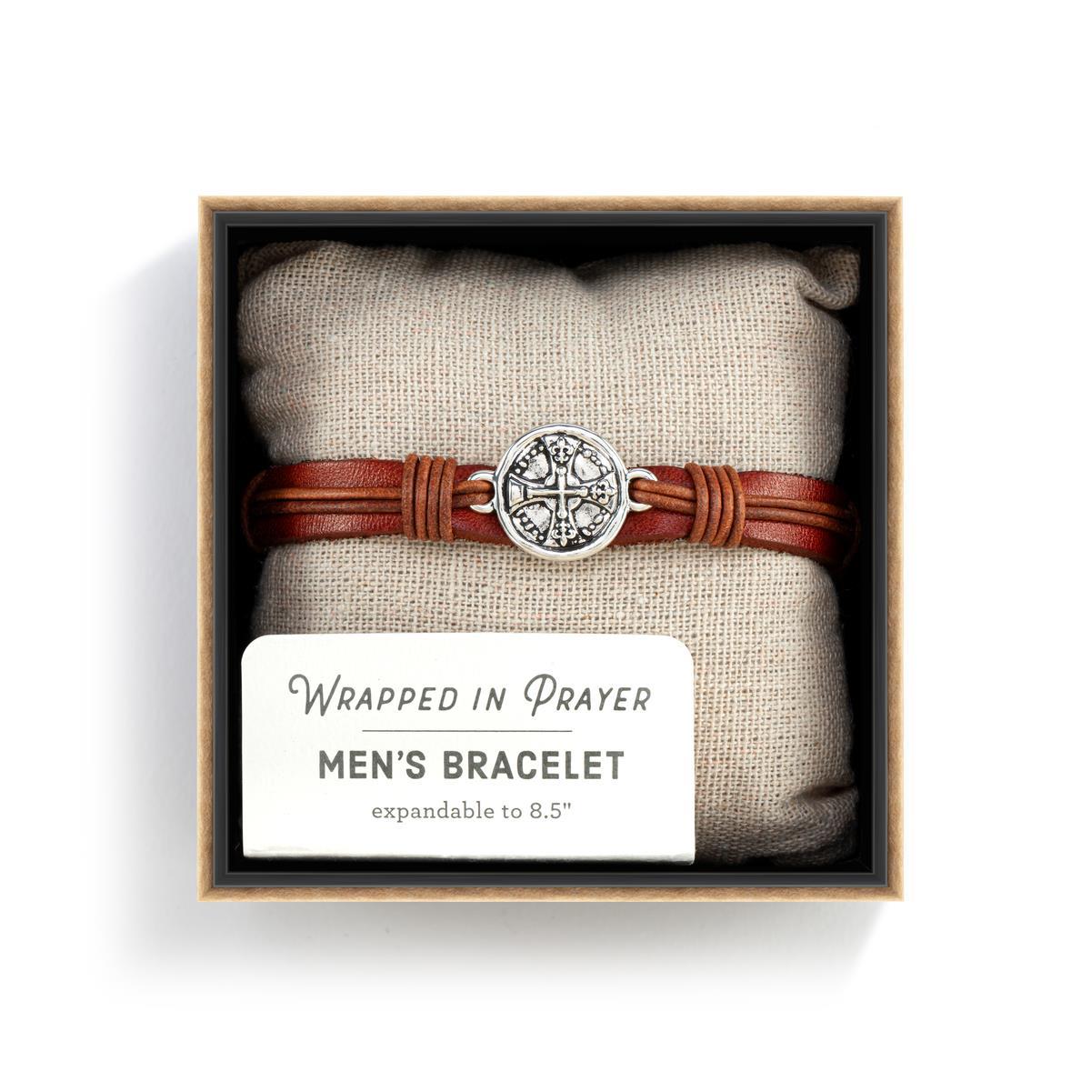 Cross Bracelet | Men's | Wrapped in Prayer