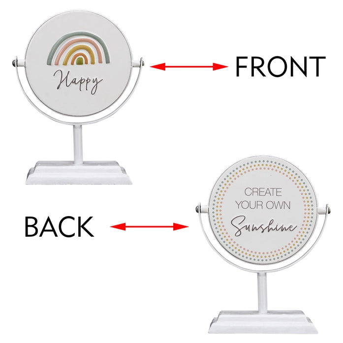 Create Your Own Sunshine / Happy Flip Sign