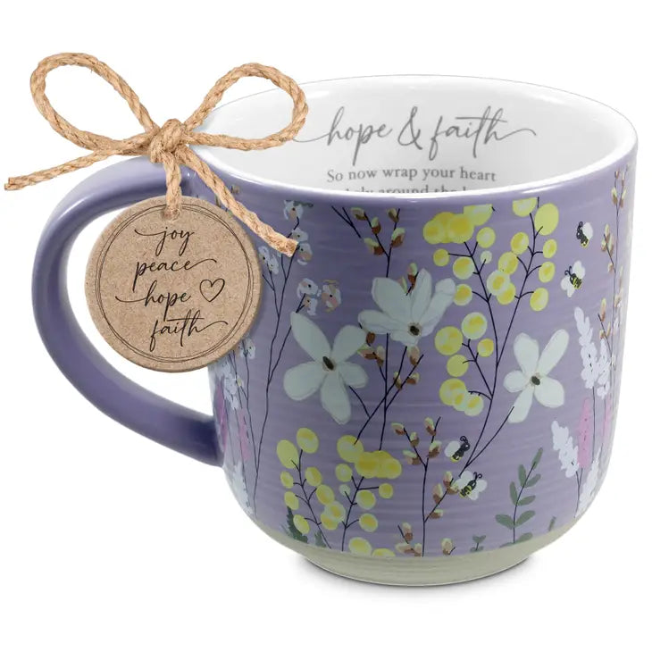 Spring Garden Hope &amp; Faith | Coffee Mug