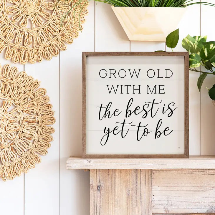 Grow Old With Me | Wall Art