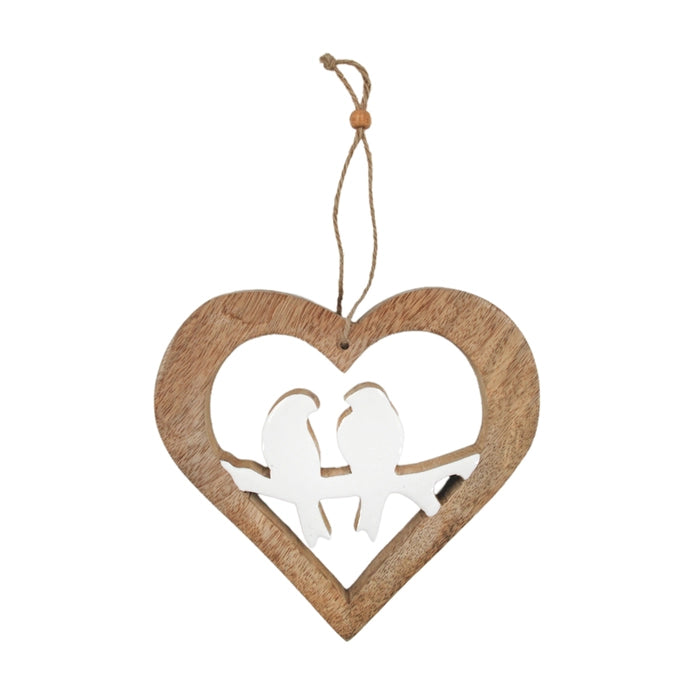 Love Birds | Heart Hanger