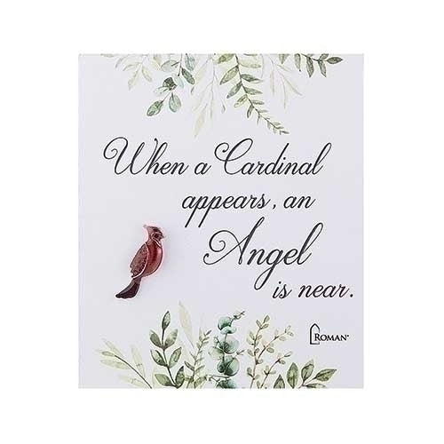 When a Cardinal Appears, an Angel is Near | Cardinal Pin
