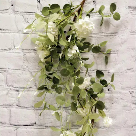 Eucalyptus &amp; Hydrangea Hanging Vine | 38&quot;