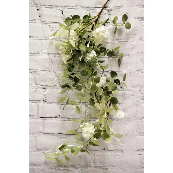 Eucalyptus &amp; Hydrangea Hanging Vine | 38&quot;