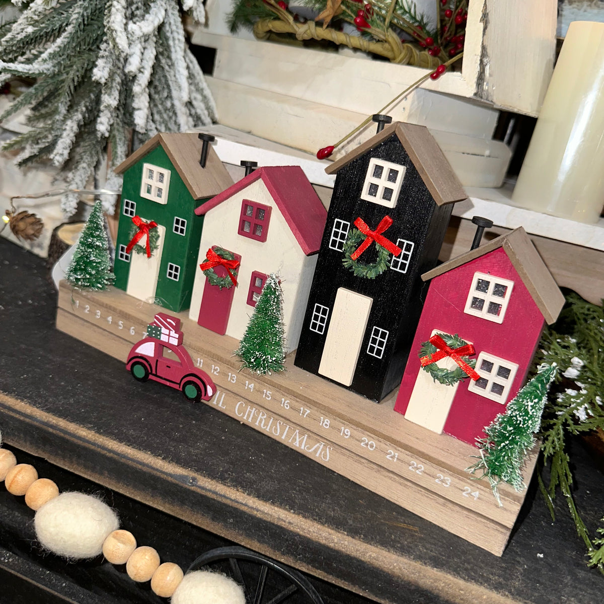 Holiday Lane Christmas Countdown | Lighted