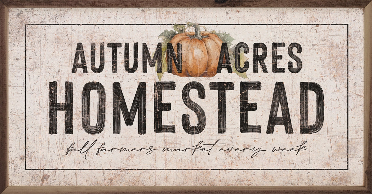 Autumn Acres Homestead | Wall Art