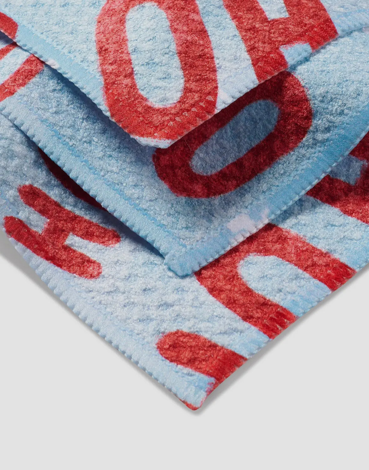 Geometry Kitchen Dishcloth | Santa Claus