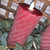 Frosted Red Candle | Flicker Flame | Battery Operated