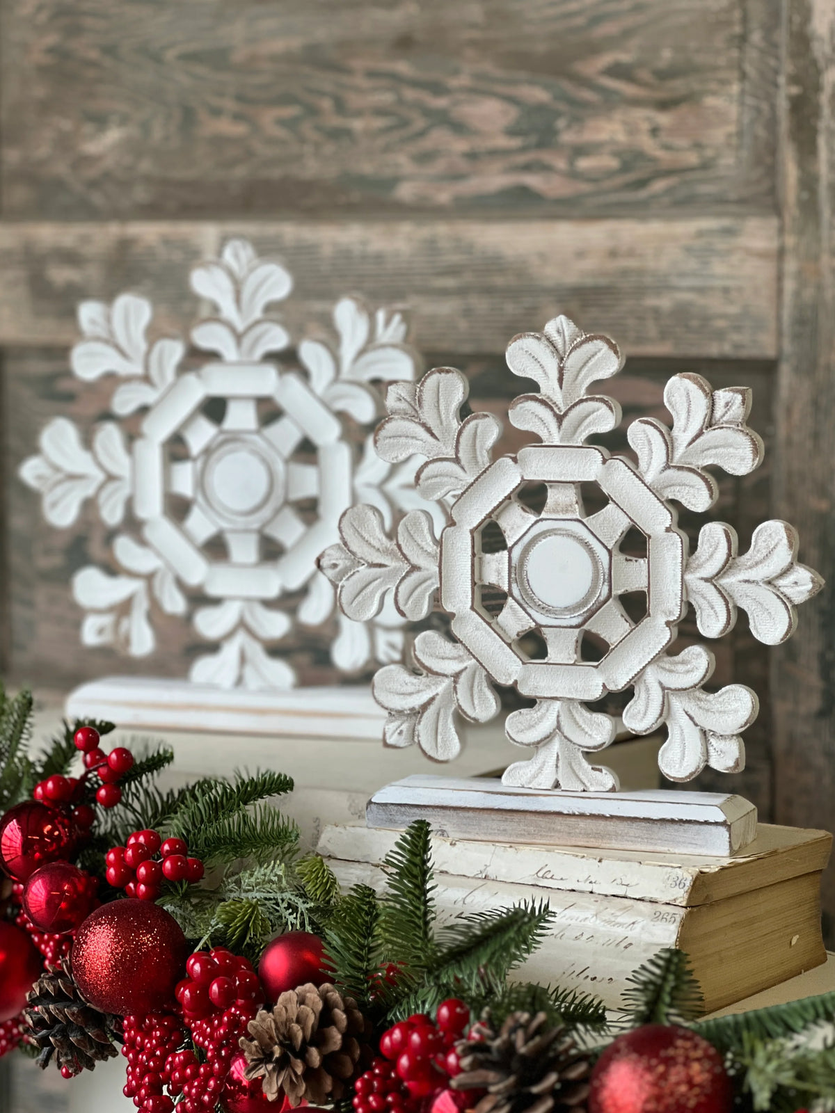 Snowflake | Wood Sitter